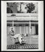 "David Hockney, Piscine Royale, Paris 1975" 20x24 Vintage Silver Gelatin Print by Helmut Newton-20x24 Vintage Silver Gelatin-Helmut Newton-Global Images Helmut Newton Photography