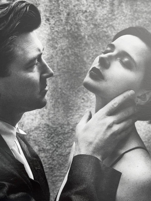 "David Lynch and Isabella Rossellini, Los Angeles 1988" 16x20 Vintage Silver Gelatin Print by Helmut Newton - Global Images USA