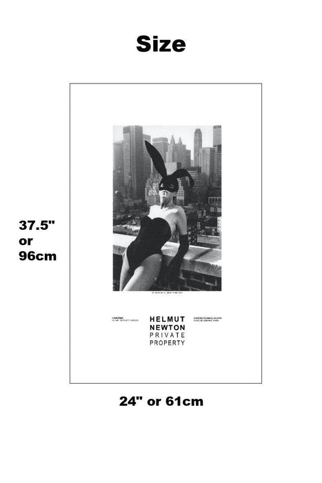 "Elsa Peretti II, New York 1975" Vintage Poster by Helmut Newton