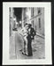 "Rue Aubriot with Nude Model Kissing, Parisian Street 1975" 16x20 Signed Vintage Silver Gelatin Print (Inquire for Price) by Helmut Newton
