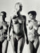 "Sie Kommen Nude, Paris 1981" 20x24 Hand Signed Vintage Silver Gelatin Print by Helmut Newton (Inquire for Price)