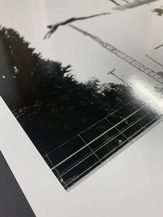 "High Dive Monaco" 16x20 Vintage Silver Gelatin Print by Helmut Newton-16x20 Vintage Silver Gelatin Print-Helmut Newton-Global Images Helmut Newton Photography
