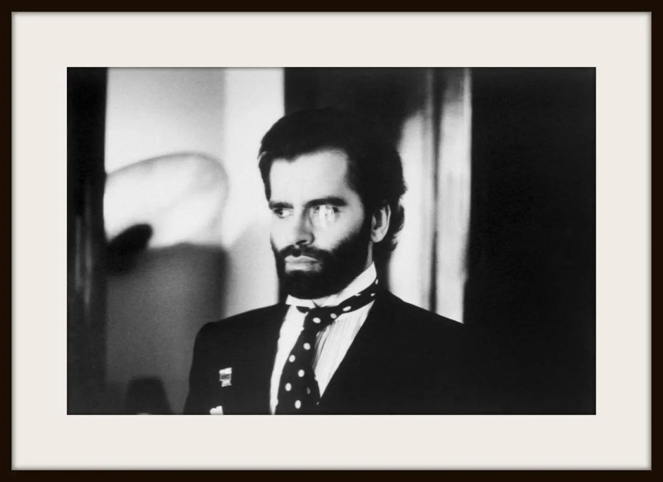 "Karl Lagerfeld, Paris 1973" 20x24 Vintage Silver Gelatin by Helmut Newton Photography-20x24 Vintage Silver Gelatin-Helmut Newton-Global Images Helmut Newton Photography