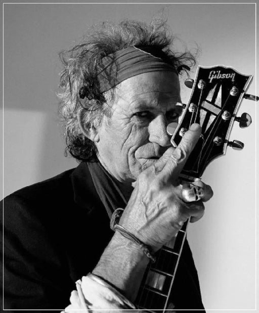 "Kieth Richards, 2008" by Lorenzo Agius Photography