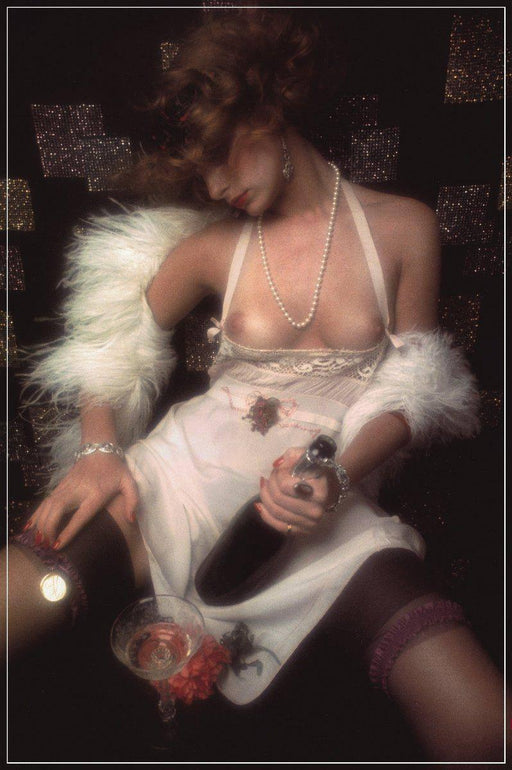 "Ladies Underwear 1922" featuring Claudia Jennings by Frank Laffitte, July 1979