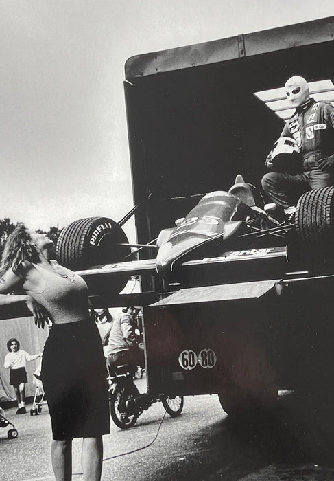 "Pirelli's Calendar May 1985" 16x20 Vintage Silver Gelatin Print by Helmut Newton