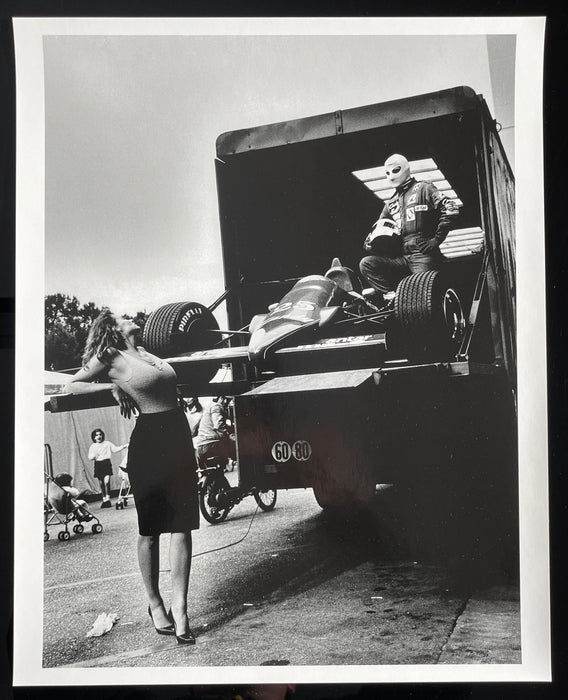 "Pirelli's Calendar May 1985" 16x20 Vintage Silver Gelatin Print by Helmut Newton