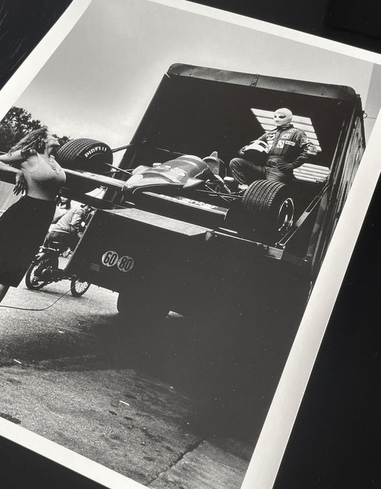 "Pirelli's Calendar May 1985" 16x20 Vintage Silver Gelatin Print by Helmut Newton