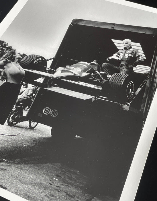 "Pirelli's Calendar May 1985" 16x20 Vintage Silver Gelatin Print by Helmut Newton