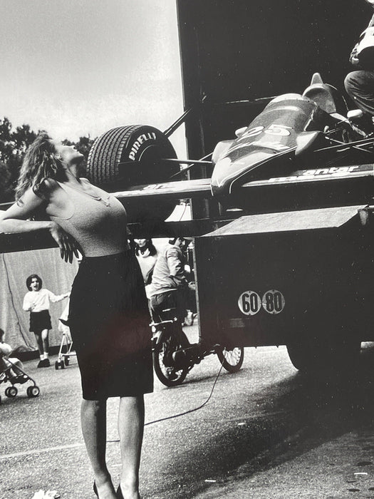 "Pirelli's Calendar May 1985" 16x20 Vintage Silver Gelatin Print by Helmut Newton