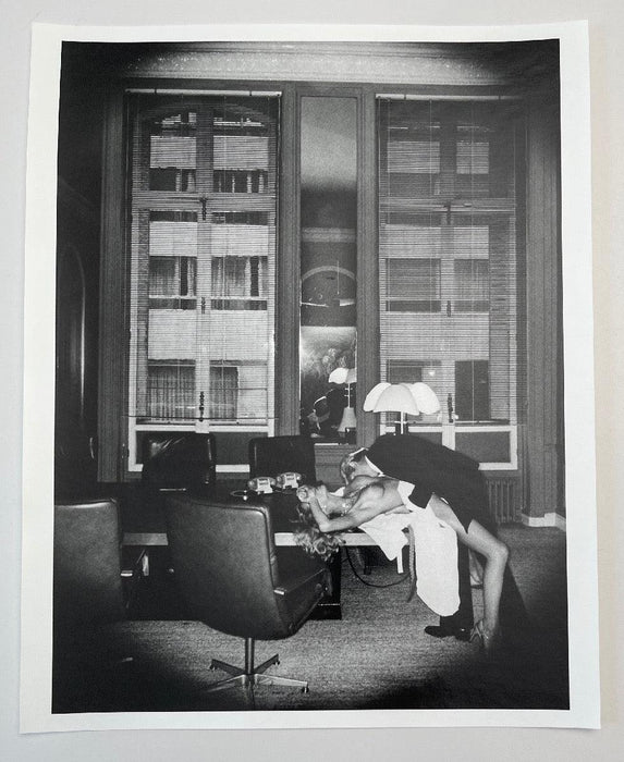 "Office Love, Paris 1976" 16x20 Vintage Silver Gelatin Print by Helmut Newton Photography