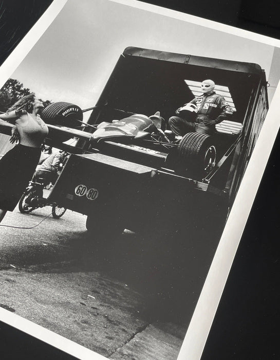 "Pirelli's Calendar May 1985" 16x20 Vintage Silver Gelatin Print by Helmut Newton
