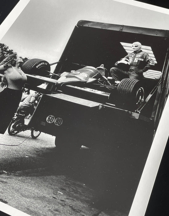 "Pirelli's Calendar May 1985" 16x20 Vintage Silver Gelatin Print by Helmut Newton