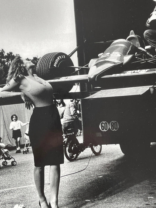 "Pirelli's Calendar May 1985" 16x20 Vintage Silver Gelatin Print by Helmut Newton