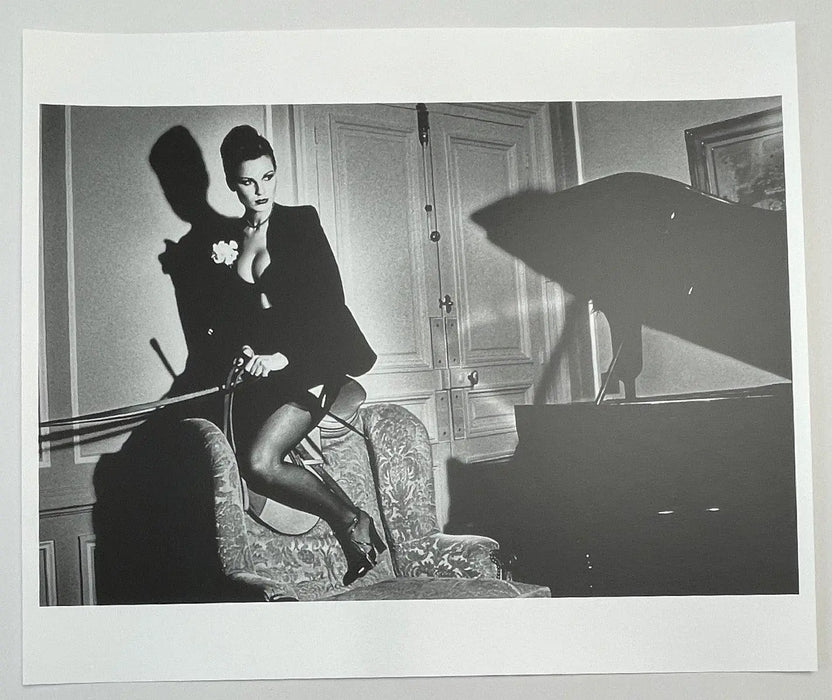 "Saddle II, Paris 1976" 20x24 Vintage Silver Gelatin Print by Helmut Newton - Global Images USA