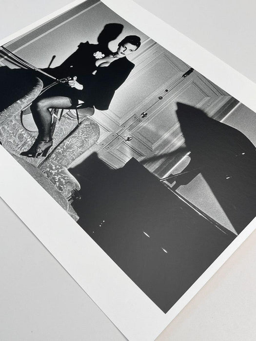 "Saddle II, Paris 1976" 20x24 Vintage Silver Gelatin Print by Helmut Newton