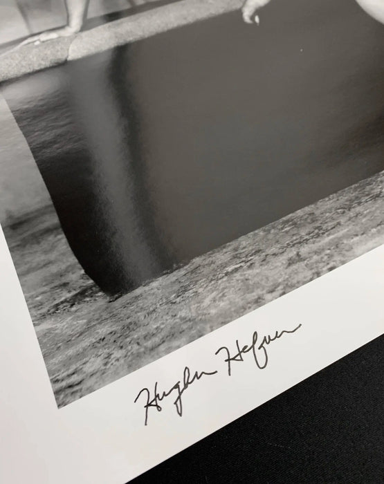 “The Nude Marilyn II” 20x24 Silver Gelatin Print by Earl Moran Signed By Hugh Hefner