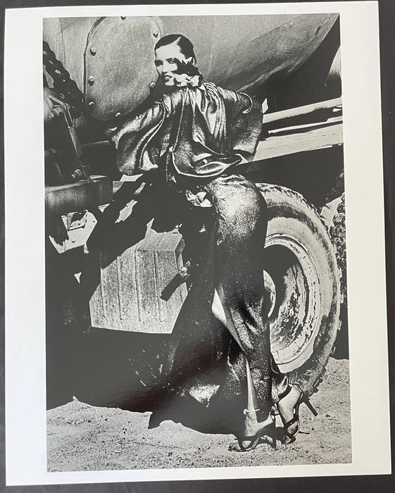"Truck Stop, 1984" 16x20 Vintage Silver Gelatin by Helmut Newton Photography-16x20 Vintage Silver Gelatin Print-Helmut Newton-Global Images Helmut Newton Photography