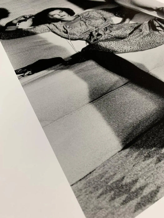 "Woman Examining Man, St. Tropez 1975" 20x24 Vintage Silver Gelatin Print by Helmut Newton Photography