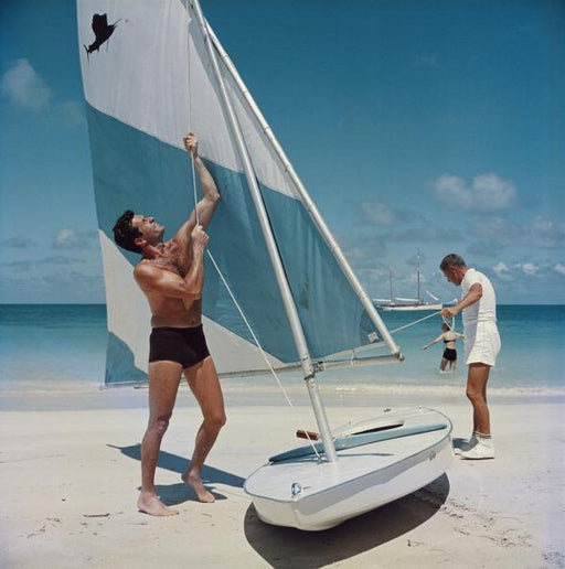 Boating In Antigua C-print by Slim Aarons (Getty Images Archive)*