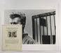 "David Bowie Jail Cell, 1985" 20x24 Vintage Silver Gelatin Print by Helmut Newton - Helmut Newton