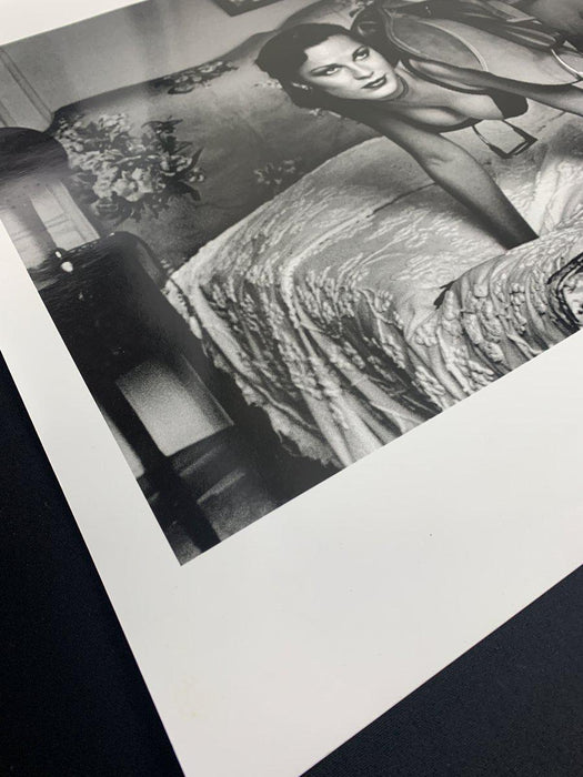 "Saddle I, Paris 1976" by Helmut Newton 20x24 Framed Vintage Silver Gelatin Print