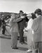 "Alfred Hitchcock And James Stewart On Set Of Vertigo" by Frank Worth