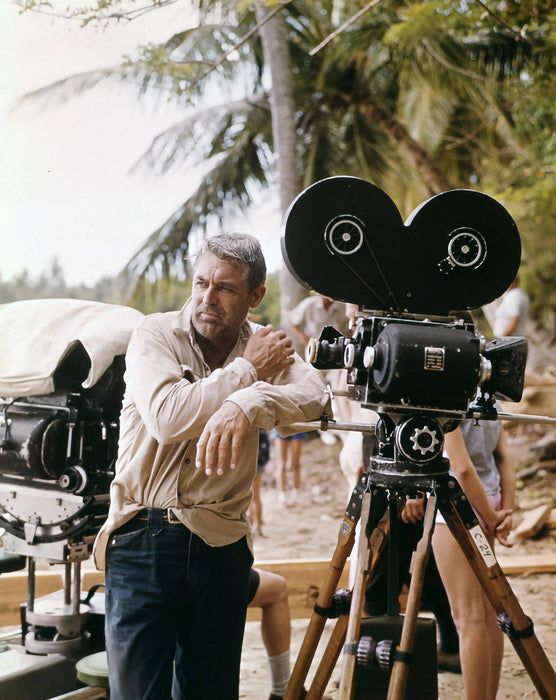 “Cary Grant On Set, Color” by Frank Worth