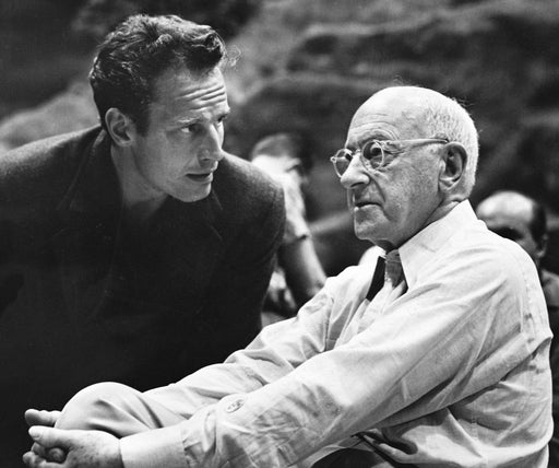 "Charlton Heston & Cecil B. DeMille" by Frank Worth