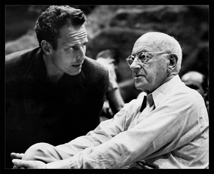 "Charlton Heston & Cecil B. DeMille" by Frank Worth