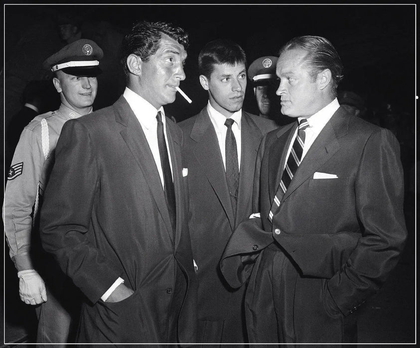 “Dean Martin, Jerry Lewis and Bob Hope” by Frank Worth
