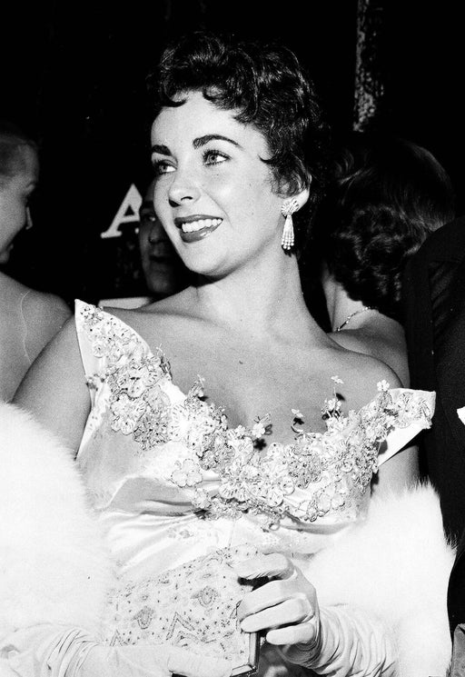"Elizabeth Taylor, Glamorous" by Frank Worth