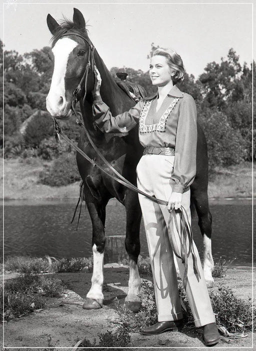 “Equestrian Grace Kelly" by Frank Worth