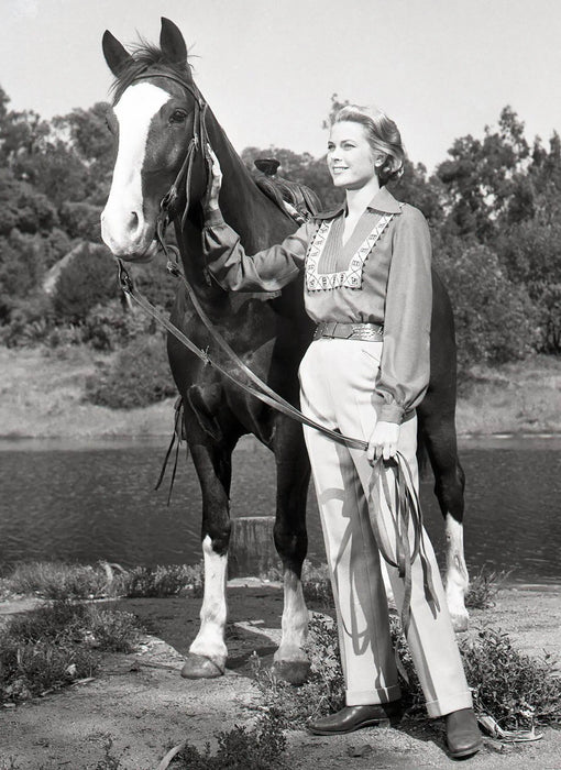 “Equestrian Grace Kelly" by Frank Worth