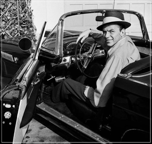 “Frank Sinatra Sitting In T-BIRD” by Frank Worth