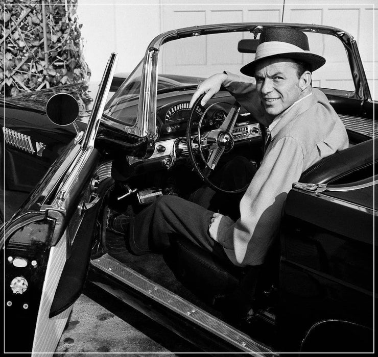 “Frank Sinatra Sitting In T-BIRD” by Frank Worth