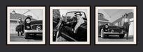 Frank Sinatra Triptych Mural 40x50 by Frank Worth