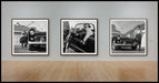 Frank Sinatra Triptych Mural 40x50 by Frank Worth