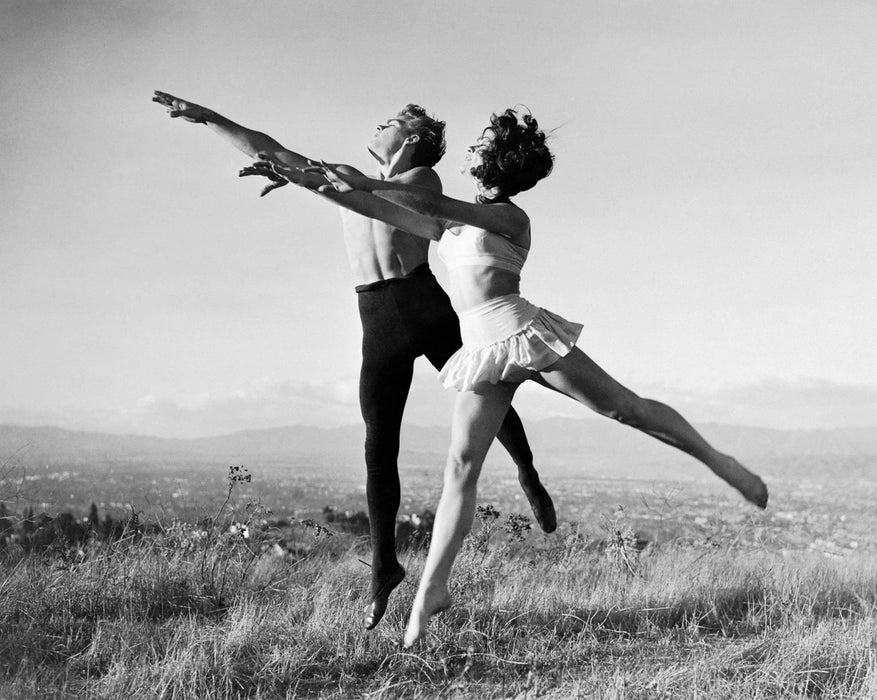 “James Dean And Elizabeth Taylor Ballet” by Frank Worth