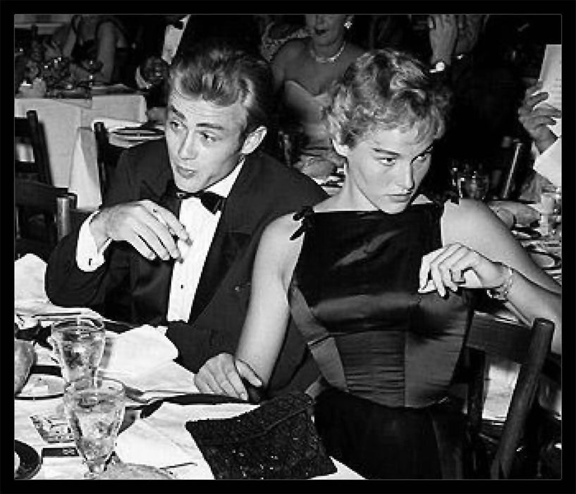 "James Dean and Ursula Andress" by Frank Worth