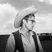 "James Dean In Hat And Glasses, 1955" by Frank Worth