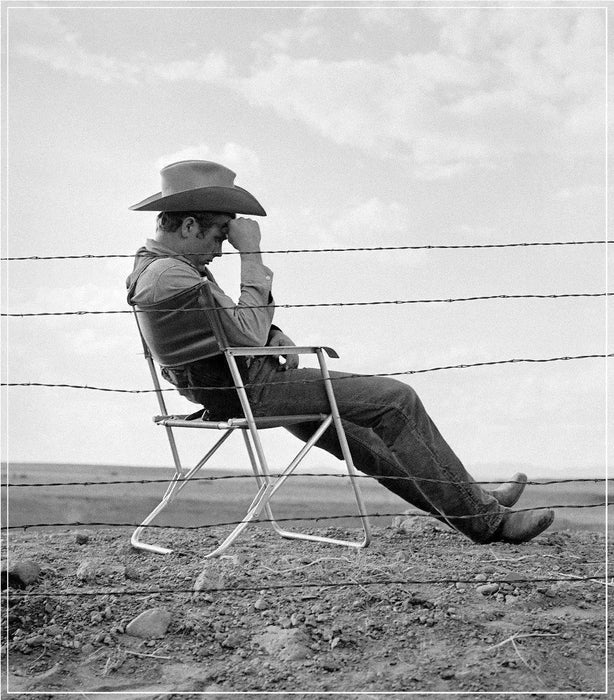 “James Dean Resting 1955” by Frank Worth