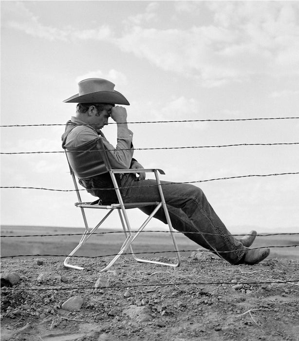 “James Dean Resting 1955” by Frank Worth
