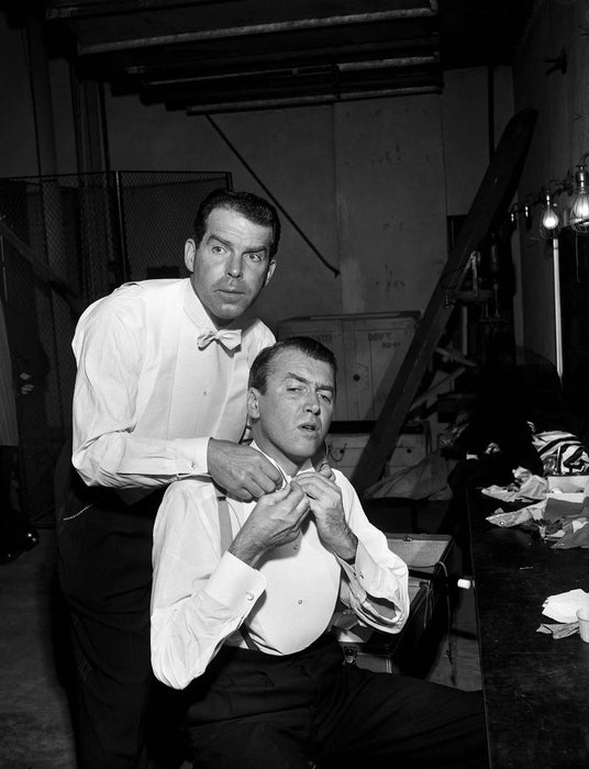 “Jimmy Stewart And Fred McMurray” by Frank Worth