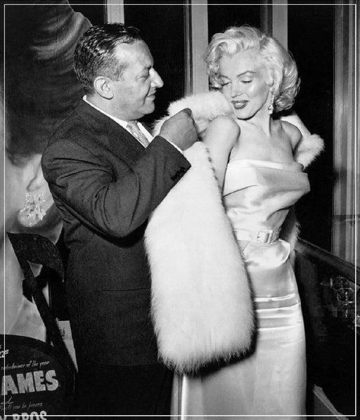 “Marilyn Monroe and Ciro's Owner Herbert Hover” by Frank Worth