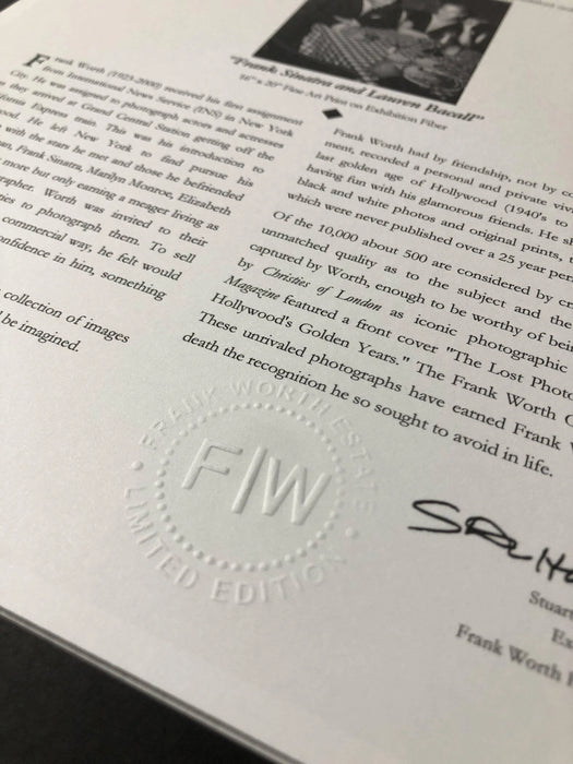 “Marilyn Monroe And Frank Worth” by Frank Worth