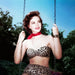“Natalie Wood In Swing, Color” by Frank Worth