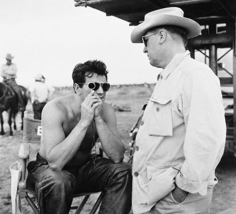 “Rock Hudson On The Set Of GIANT” by Frank Worth