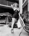 "Marilyn Monroe Standing by Pool" by Frank Worth