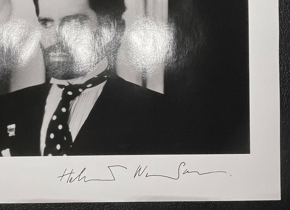 "Karl Lagerfeld, Paris 1973" by Helmut Newton 16x20 Signed Vintage Silver Gelatin Print (Inquire for Price)-16x20 Signed Vintage Silver Gelatin Print-Helmut Newton-Global Images Helmut Newton Photography